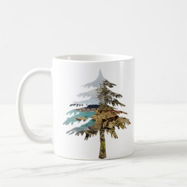 Oregon Kusten Kaffemugg (Vänster)