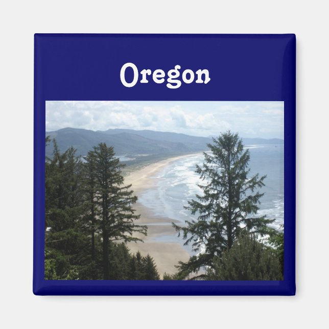 Oregon Kusten Magnet (Framsidan)