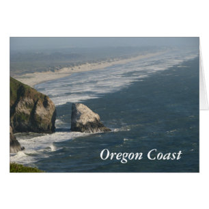 Oregon Kusten Sten OBS Kort