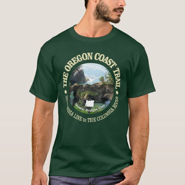 Oregon Kusten Trail T Shirt (Framsida)