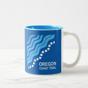 Oregon Kusten Trail Två-Tonad Mugg