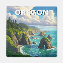 Oregon kusten Travel Magnet