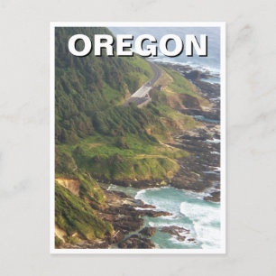 Oregon kusten Travel Vykort