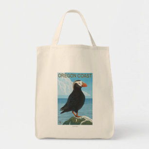 Oregon kusten Tufted Puffin Tygkasse
