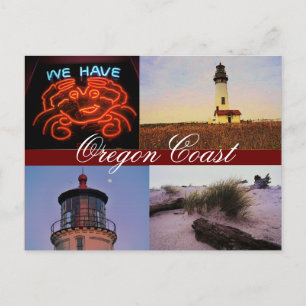 Oregon Kusten vykort