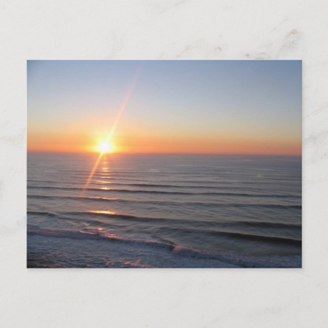 Oregon Kusten vykort (Framsida)