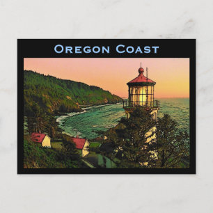 Oregon Kusten vykort