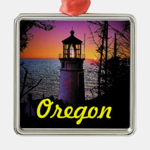 Oregon kustenprydnad julgransprydnad metall