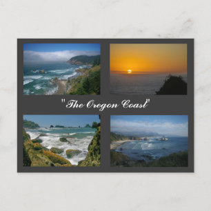 Oregon kustenvykort vykort
