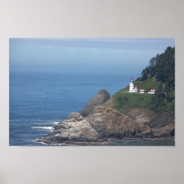 Oregon Lighthouse Poster (Framsidan)