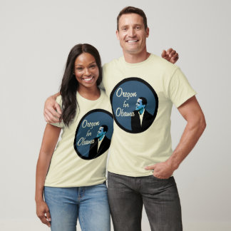 Oregon Obama Blue T-Shirt