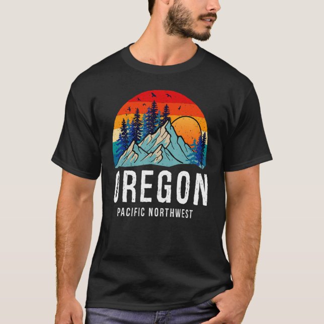 Oregon Oregon Touris Oregon Pride 1 T Shirt (Framsida)