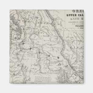 Oregon, Övre Kalifornien och New mexico 2 Magnet