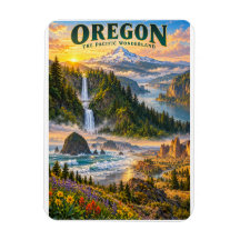 Oregon Pacific Wonderland Scenic Reseskylt