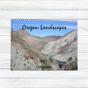 Oregon Photographic Landscapes Kalender