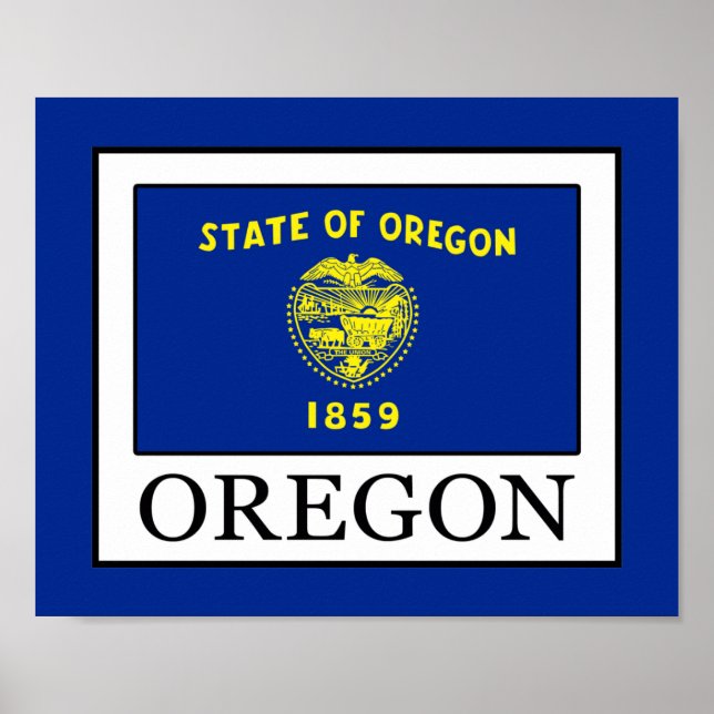 Oregon Poster (Framsidan)