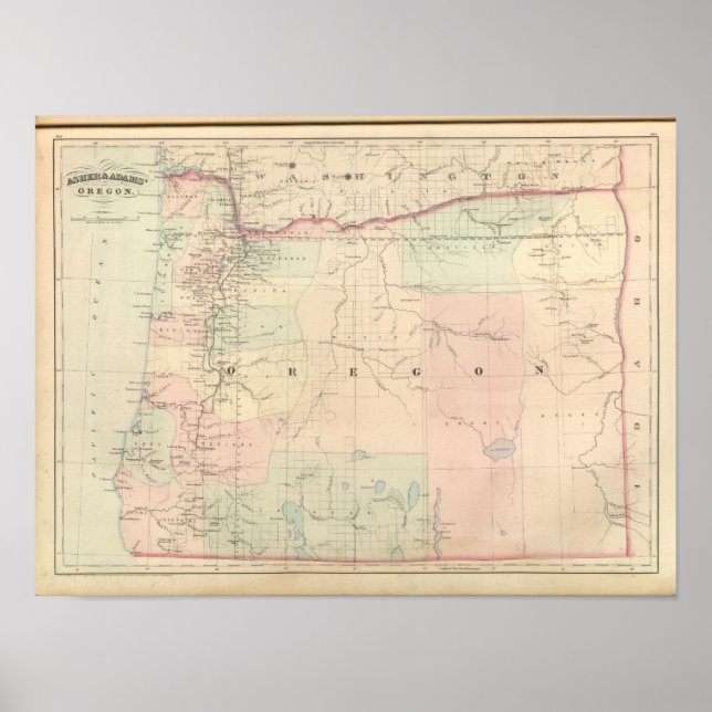 Oregon Poster (Framsidan)