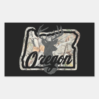 Oregon Pride Rektangulärt Klistermärke