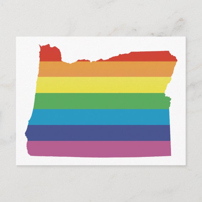 Oregon pride. vykort (Framsida)