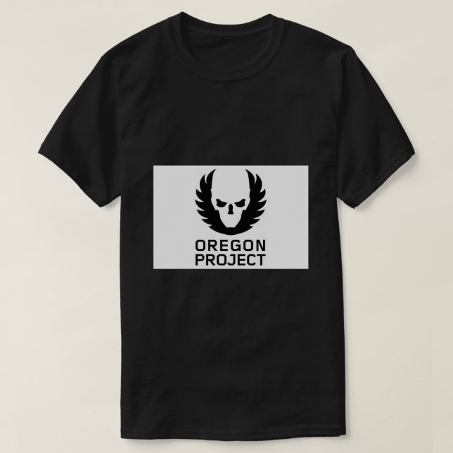 Oregon-projektetikett.png T Shirt (Design framsida)