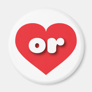 Oregon Red Hjärtat - I kärlek eller Magnet