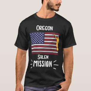 Oregon Salem Mormon LDS Uppdrag missionär T Shirt