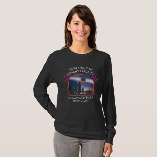 Oregon sammanlagd sol- förmörkelse Augusti 21 2017 T-shirt