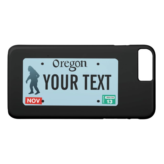 Oregon Sasquatch-licensskylt Case-Mate iPhone Skal (Baksida (horisontal))