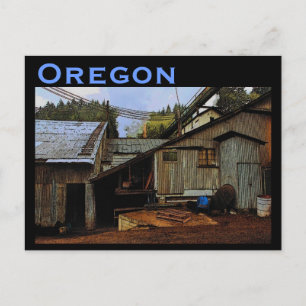 Oregon Sawmill vycard Vykort
