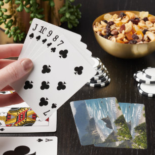 Oregon Scenia Kusten Sjölandskap Casinokort