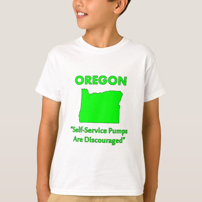 Oregon - Självbetjäningsstationer Avråds Tee (Framsida)