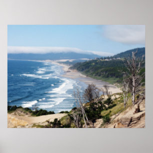 Oregon sjölandskap poster