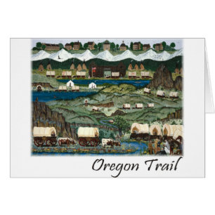 Oregon slinga hälsningskort