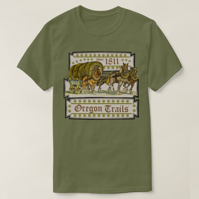 Oregon slingor t-shirt (Design framsida)