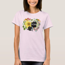Oregon sol- förmörkelsekvinna TShirt