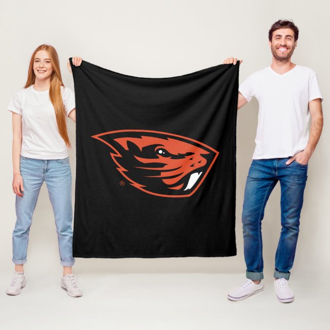 Oregon State Beavers | Beaver Head Fleecefilt (På plats)