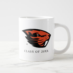 Oregon State Beavers Beaver Head Jumbo Mugg