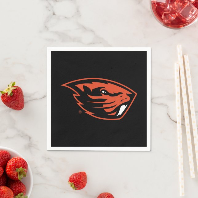 Oregon State Beavers | Beaver Head Pappersservett (Insitu)
