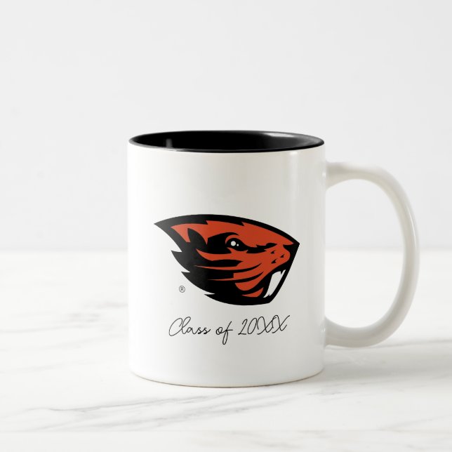 Oregon State Beavers | Beaver Head Två-Tonad Mugg (Höger)