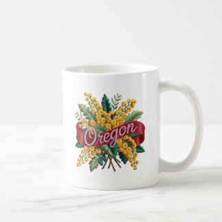 Oregon State Flowers Emblem Kaffemugg