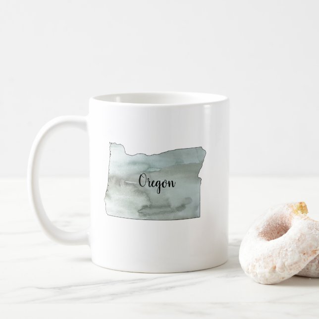 Oregon State Illustration Kaffemugg (Med munk)