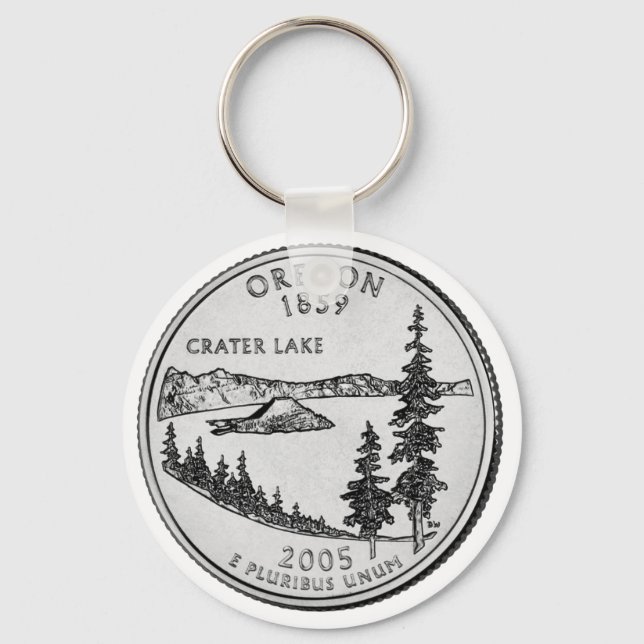 Oregon State Quarter Nyckelring (Framsida)