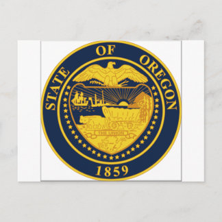 Oregon State Seal Vykort
