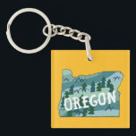 Oregon-staten Karta Illustration<br><div class="desc">Kolla den här illustrationen av Oregon State karta i roligten och se till att du i min butik också hittar fler matchande artiklar som mugg,  skjortor,  hattar och mycket mer!</div>
