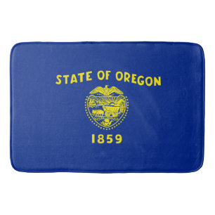 Oregon Statlig flagga Design Badrumsmatta