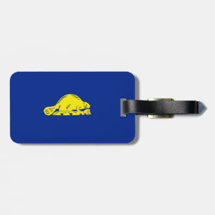 Oregon Statlig flagga Design Bagagebricka