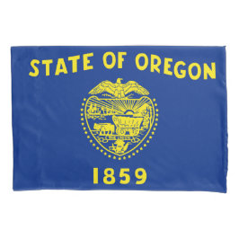 Oregon Statlig flagga Print Patriotc