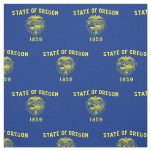 Oregon Statlig flagga Tyg