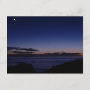 Oregon Sunset-vykort Vykort