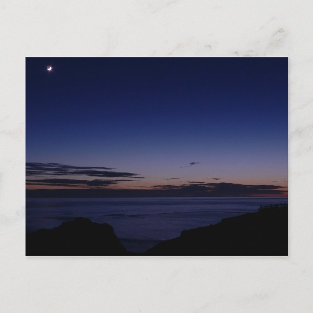 Oregon Sunset-vykort Vykort (Framsida)